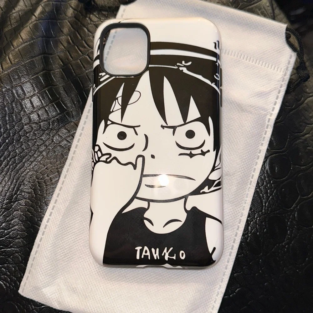 Phone case iPhone 11 Cute Japan Cartoon Anime One Pc Soft Liquid Silicone Case